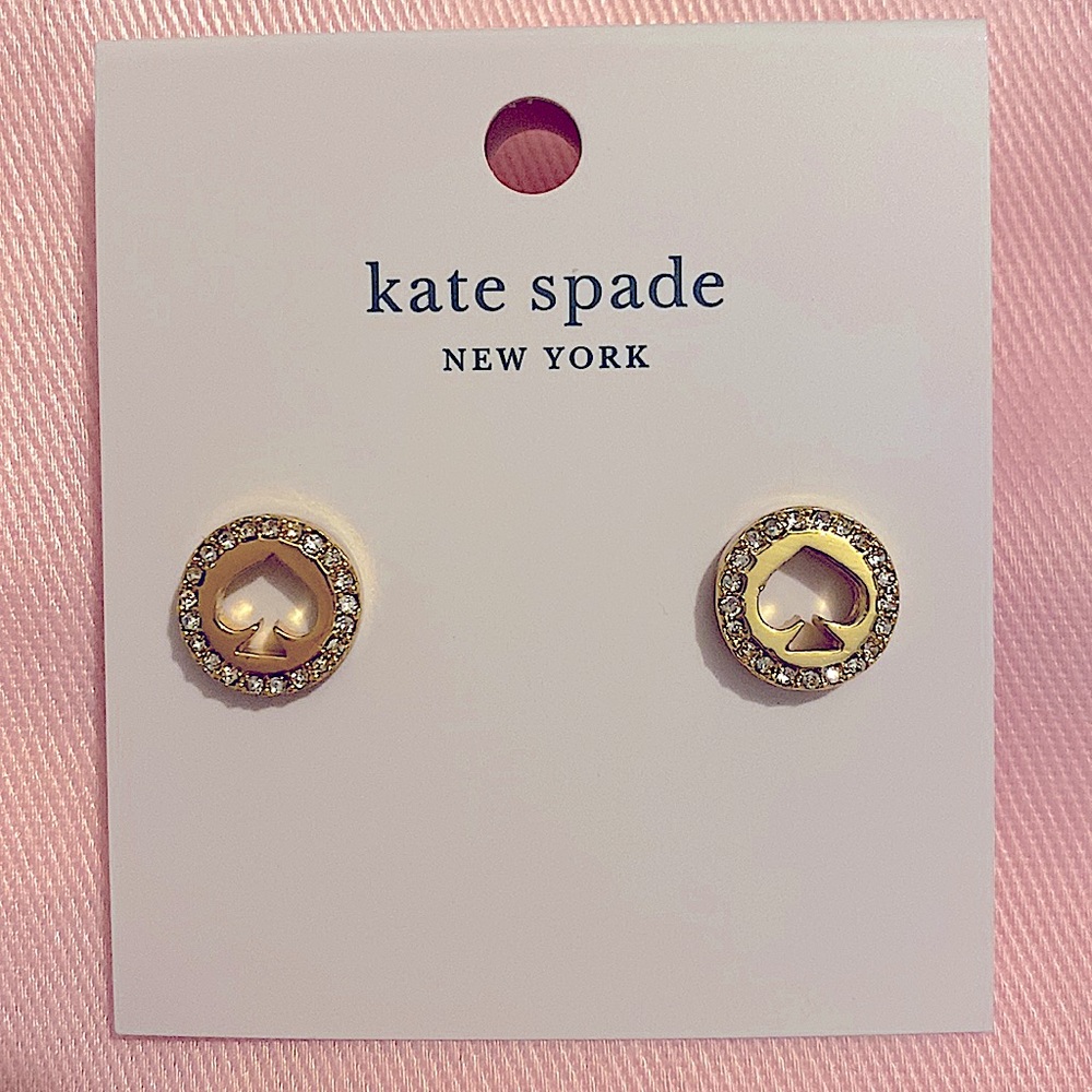 New! Kate Spade Gold Stud Earrings